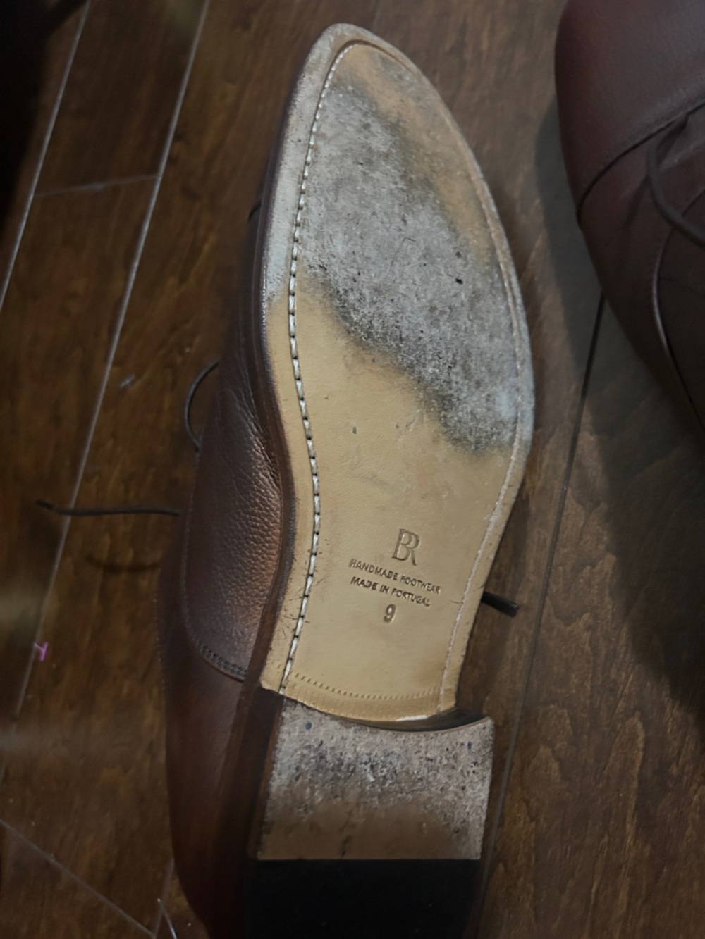 Banana Republic Dark Brown Leather Derby Oxfords